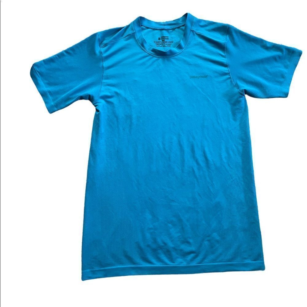 PATAGONIA Short Sleeve Shirt Blue Size XS